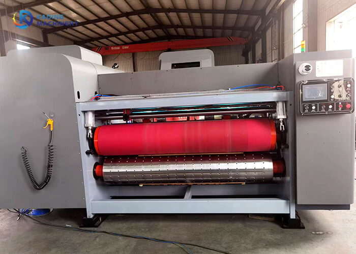 El cartón rotatorio automático muere cortador para 1-6 colores acanaló las cajas