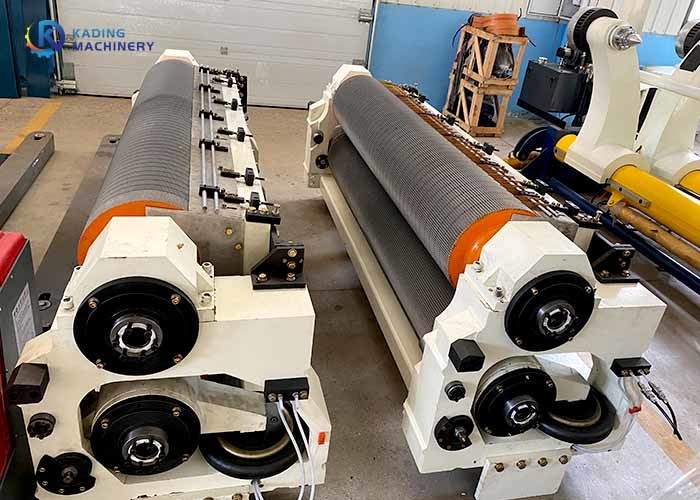 Máquina acanalada sin dedos del solo Facer para la línea que produce acanalada