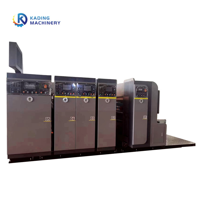 Alta impresora Die Cutting Machine del cartón de Flexo de la definición para el cartón de la cartulina acanalada