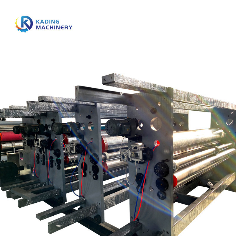 150pcs/colores multi de Min Carton Printing Machine Of para 3 5 7 capas de cartón corrugado
