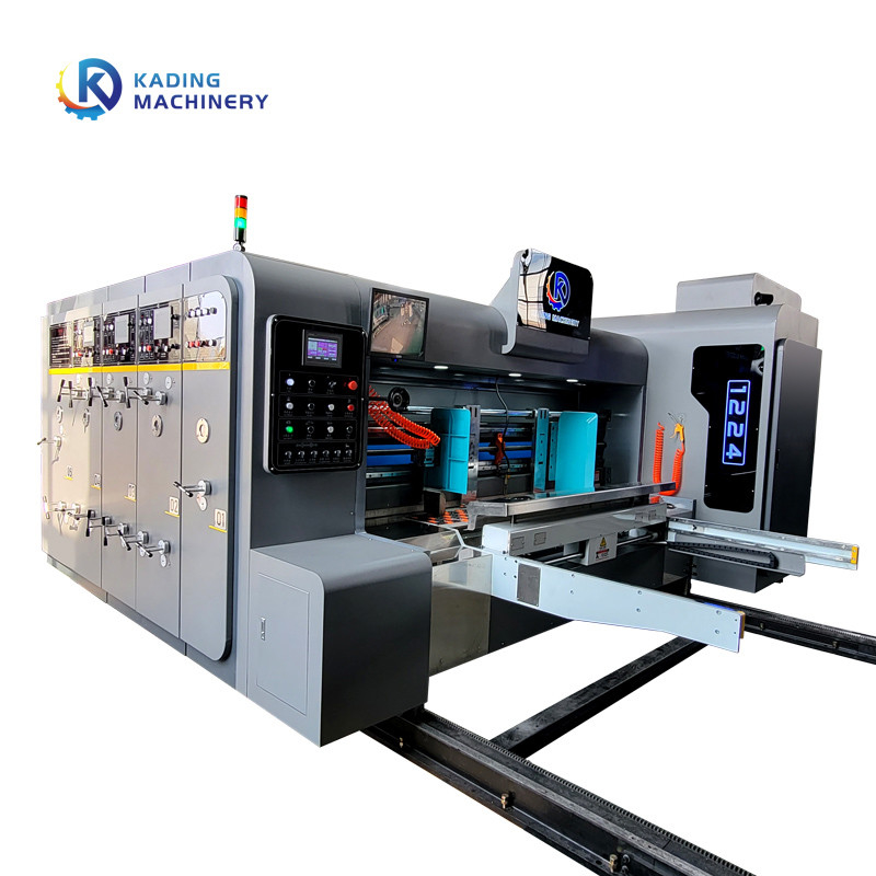caja automática de For Corrugated Carton de la impresora del cartón de 380V 440V con velocidad