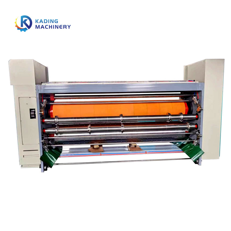 Máquina que corta con tintas de la caja de alta velocidad del cartón con la alimentación de papel de borde de ataque del vacío y el mecanismo electromágnetico del freno