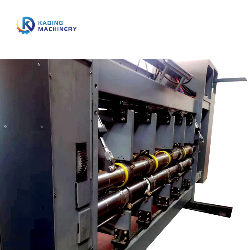 La máquina que corta con tintas de la alta de la definición caja del cartón rotatoria muere cortador Slotter para la caja acanalada