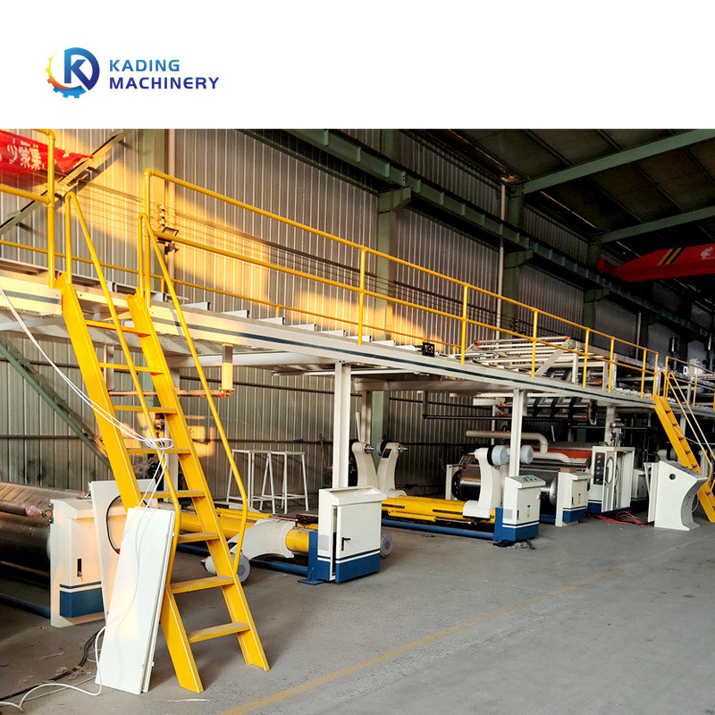 100m/Min Carton Box Manufacturing Machine con el solo Facer para el cartón de 3 capas