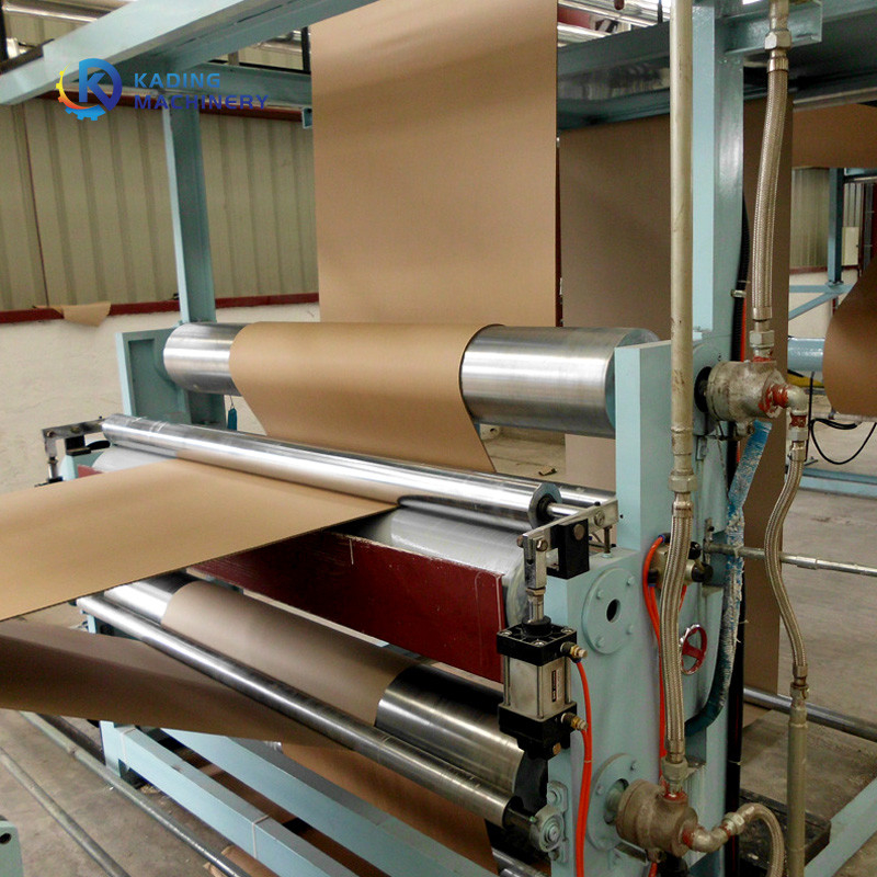 Línea completamente automática del corrugación con el tablero de la hoja de 7 capas que hace la máquina