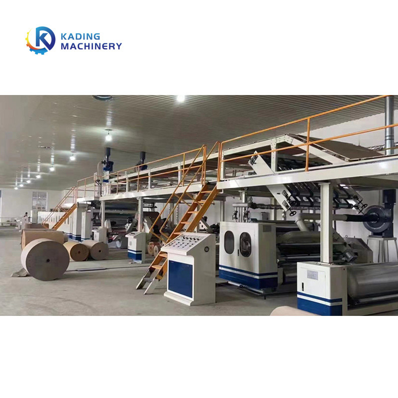 7 capas de la cartulina acanalada de 120m/Min Corrugation Line For Producing