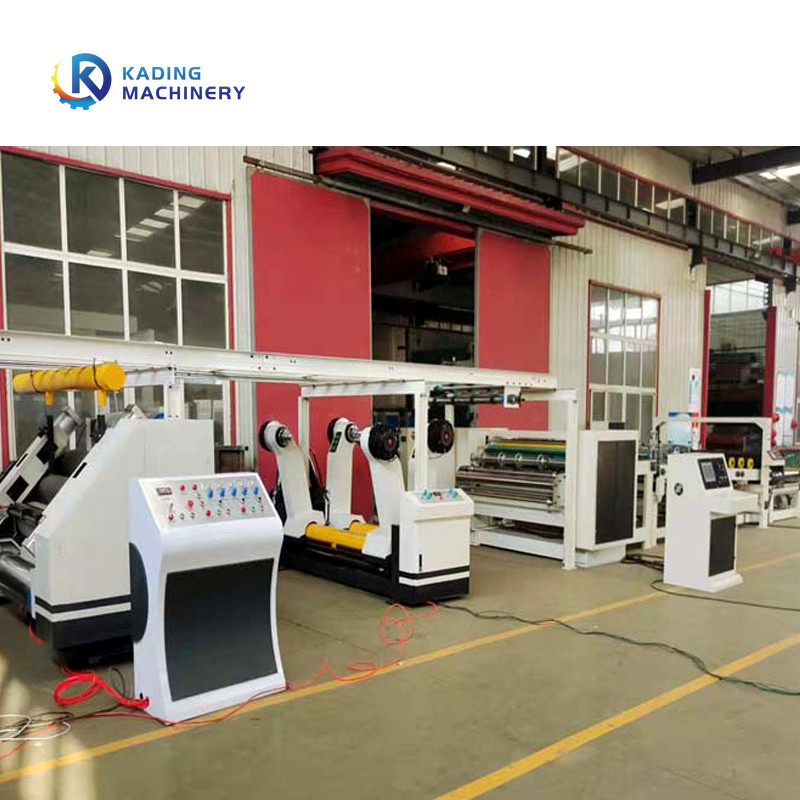 100m/Min Carton Box Manufacturing Machine con el solo Facer para el cartón de 3 capas
