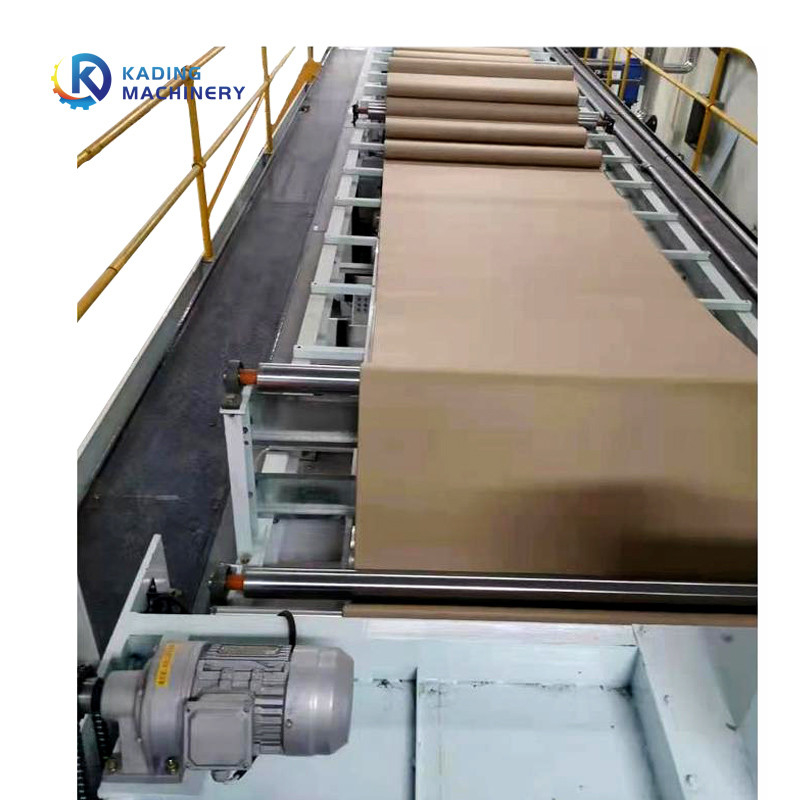 3 capas de la línea del corrugación con el trazador de líneas pre Heater And Single Facer Machine