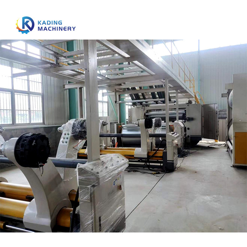 60 a 220m/Min 5 capas de la máquina de fabricación de cartón corrugado con el soporte de rollo de molino