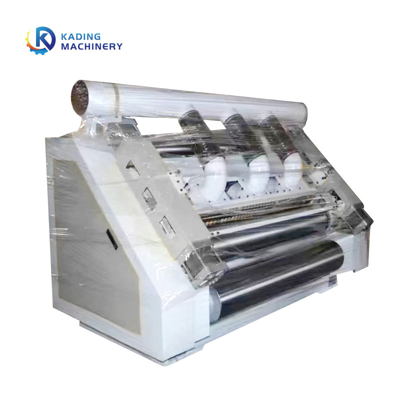 Tipo máquina de la calefacción de vapor del corrugación del solo Facer con el cartón que hace el acoplamiento para hacer el papel de 5 capas