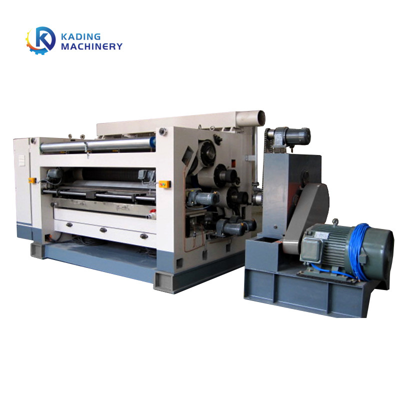 Máquina acanalada del solo Facer del casete de la calefacción de vapor para el cartón de 1400m m 1600m m