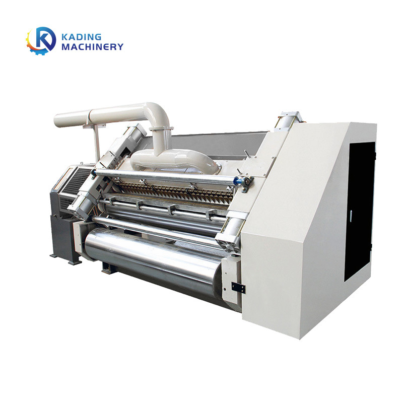 máquina sin dedos de papel del solo Facer de 1400m m a de 2200m m para el acoplamiento de fabricación de cartón corrugado