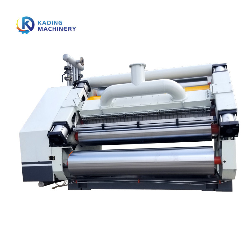 calefacción de 250m/Min Corrugated Single Facer Electrical para b flauta de cartón corrugado