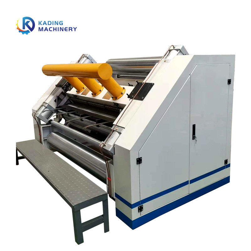 La máquina del corrugación del solo Facer de la calefacción de aceite para 3/5 capas acanaló 150m/Min de papel