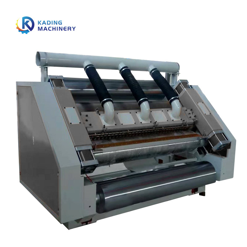 Tipo máquina acanalada de la calefacción de aceite del solo Facer con la unidad de alimentación auto para hacer el papel de 3 capas