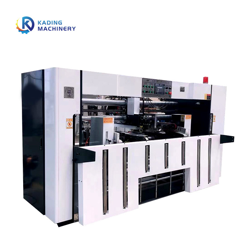 Máquina de costura de la caja acanalada del servocontrol con la función plegable para clavar la cartulina