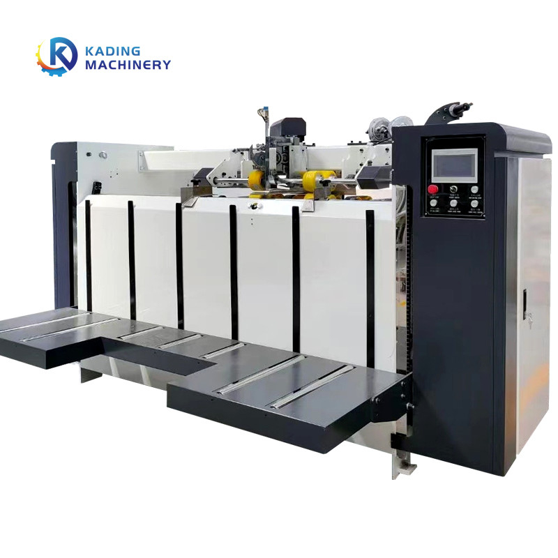 Máquina de costura automática conducida eléctrica para las cajas acanaladas con el motor para 3/5/7 capas de la cartulina acanalada