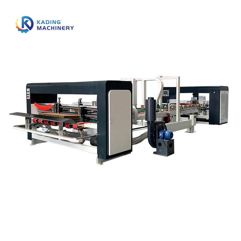 Máquina completamente automática de la grapadora de la caja para la caja del cartón del tamaño de 2000m m con 800nails/Min