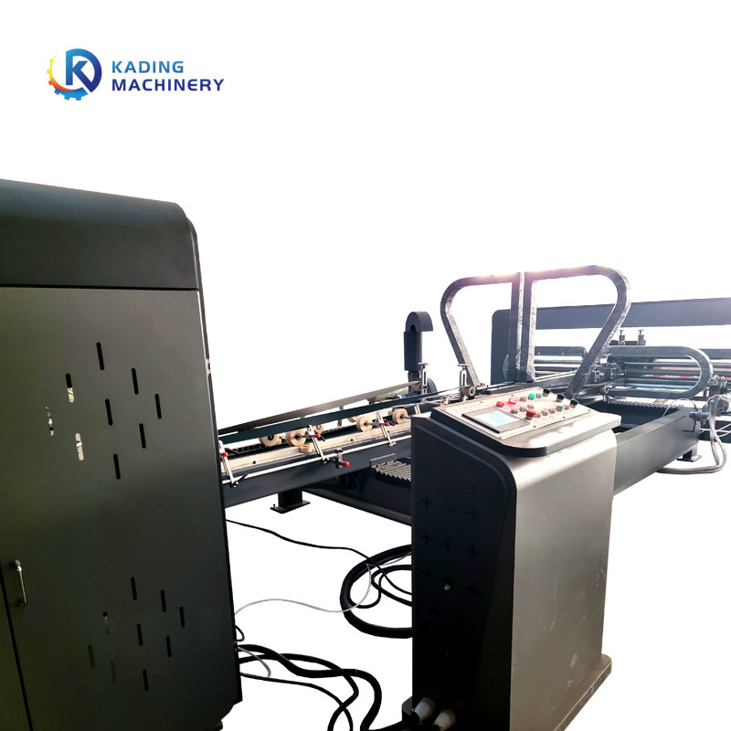 Máquina automática llena de Gluer de la carpeta para el embalaje acanalado de la caja con velocidad