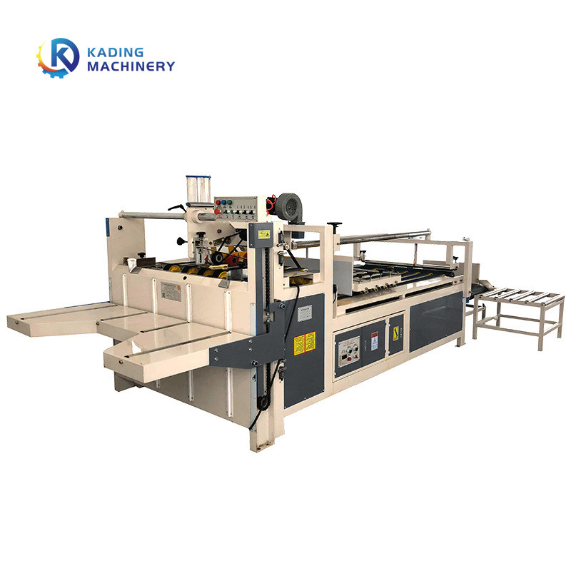 máquina de 60pcs/Min Semi Automatic Folder Gluer para la cartulina acanalada