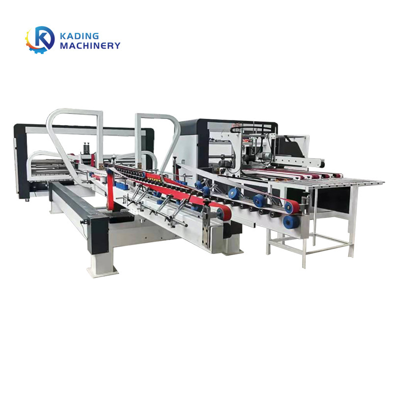 220 pedazos Min Corrugated Folder Gluer For acanalaron la fabricación del cartón