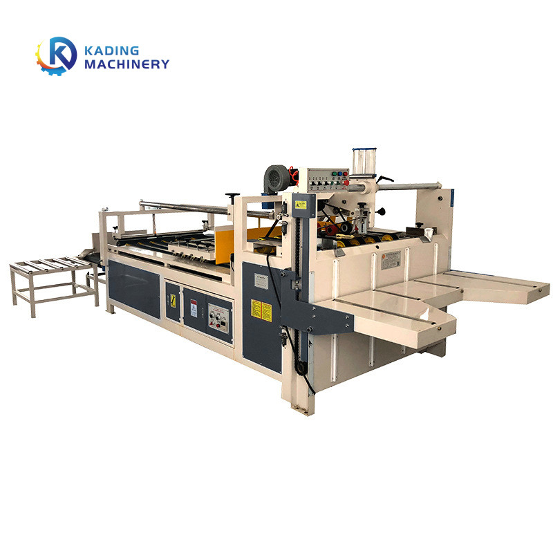 máquina de 60pcs/Min Semi Automatic Folder Gluer para la cartulina acanalada