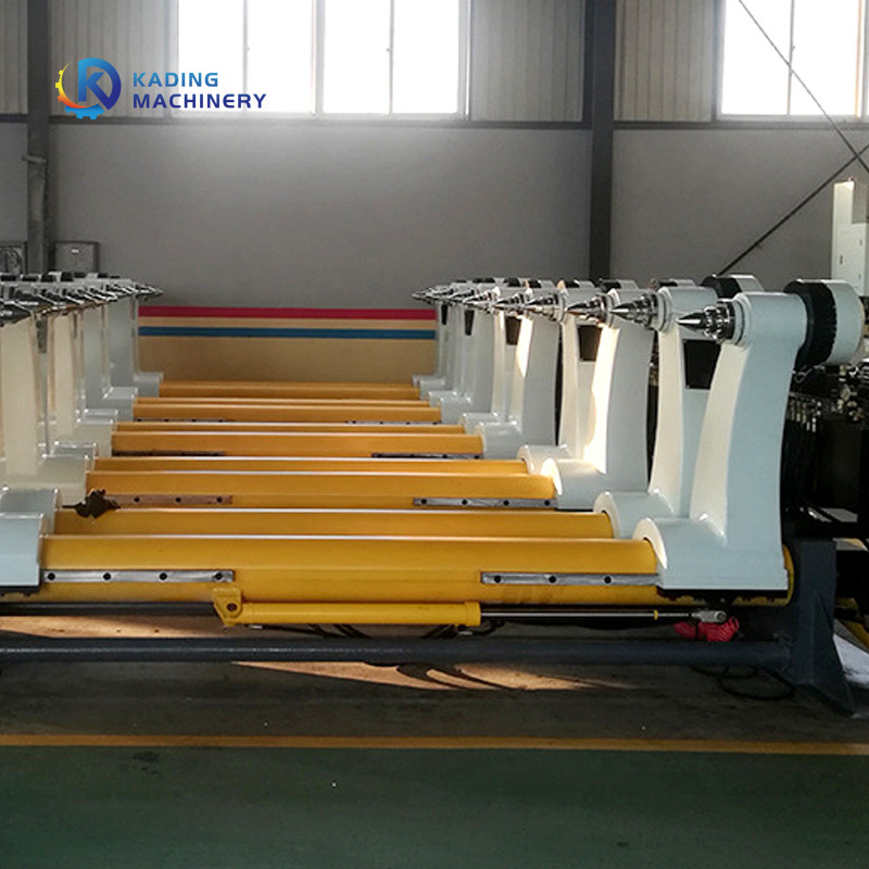 soporte shaftless del carrete de 60-100m/Min Hydraulic Type con 6 cilindros para el papel de 1600m m