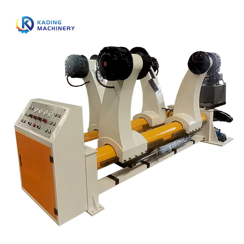 tipo eléctrico soporte de 380V 220V del carrete de Shaftless con el freno manual para el cartón de abastecimiento