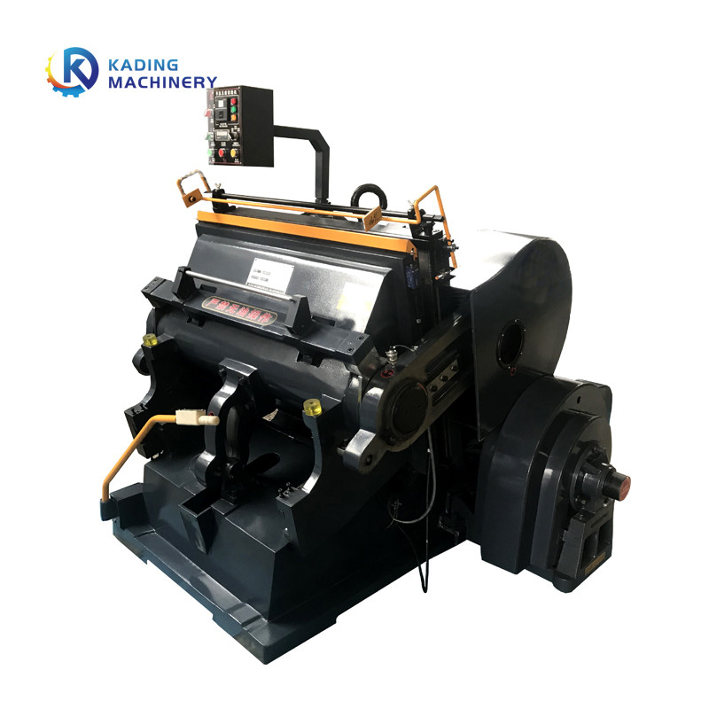 Máquina que arruga que corta con tintas manual para la caja acanalada de tipo pesado