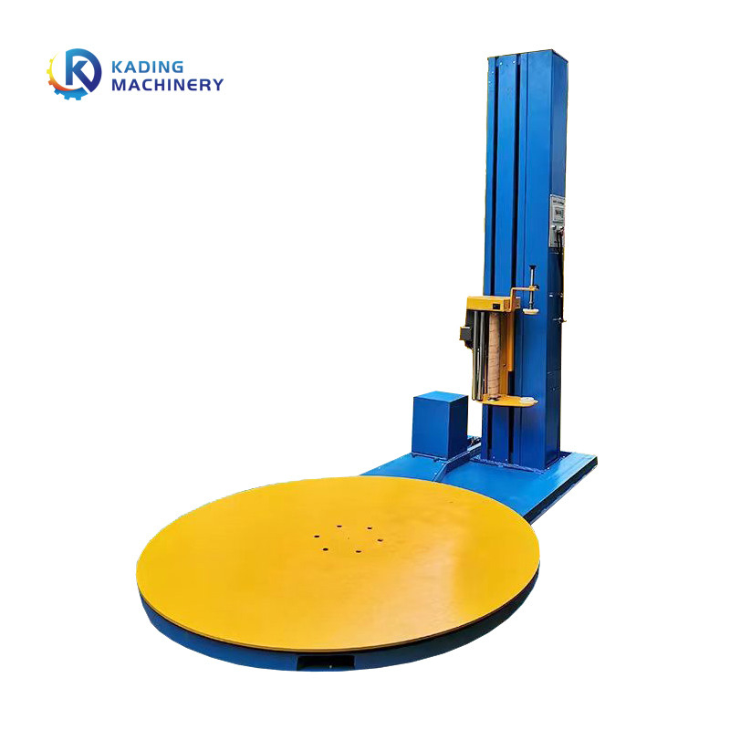 máquina semi auto del abrigo del estiramiento 20-40pcs/hour para la caja acanalada que embala el diámetro de 2200m m