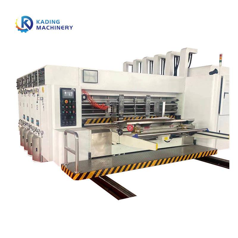Máquina de impresión de caja flexo corrugada para 3 5 7 capas de cartón corrugado