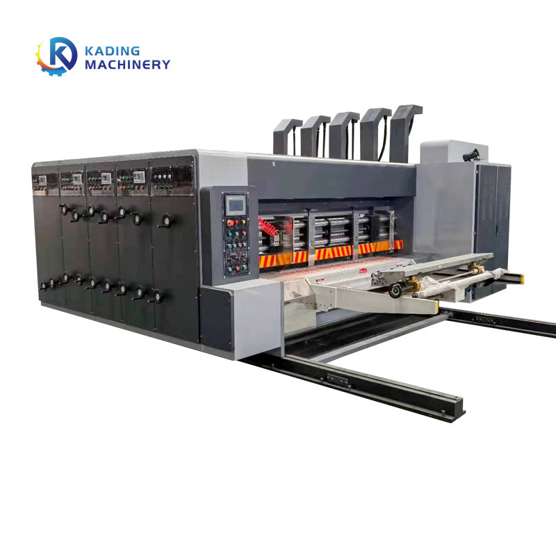 Máquina de impresión de caja corrugada de corte a presión de alta velocidad para 180 pcs/min