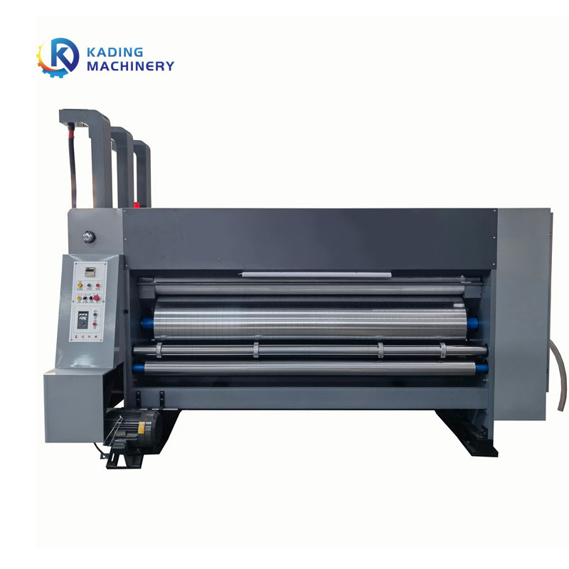 Máquina de impresión de cajas onduladas flexos de un solo color para cajas irregulares