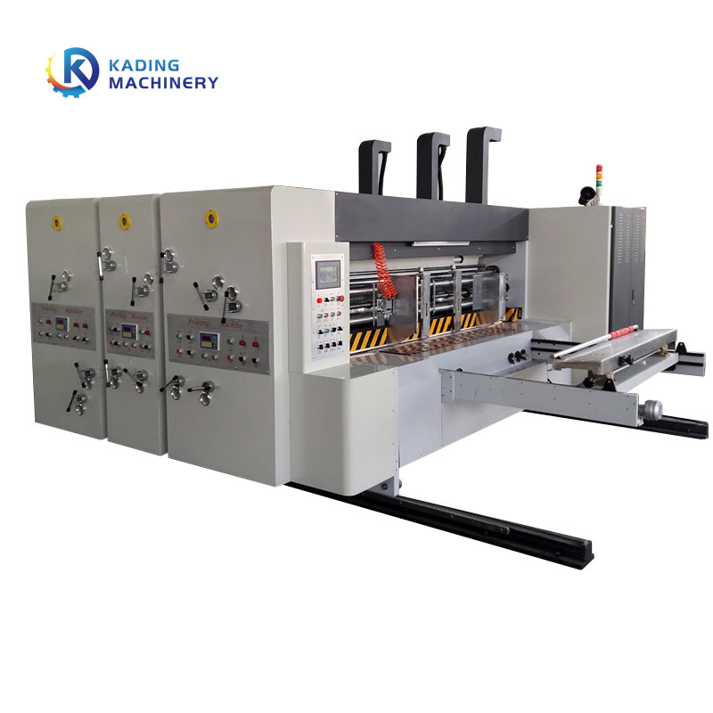 Equipo de impresión de embalaje automático completo 200 pcs por minuto Max tamaño de cartón 2800 * 1600mm