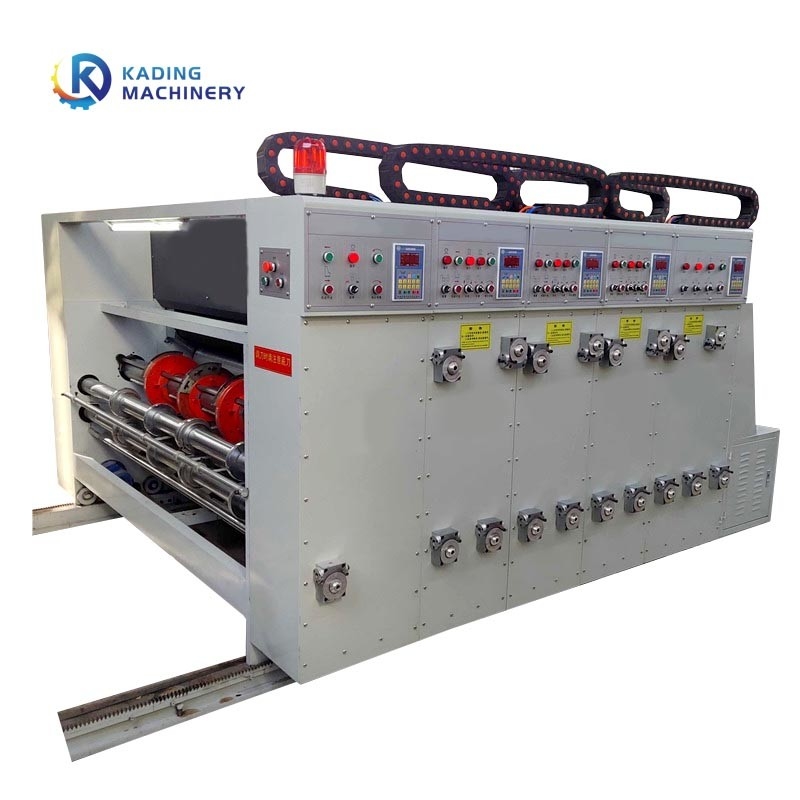Impresora automática de la caja de cartón 7ply para la caja acanalada y del cartón