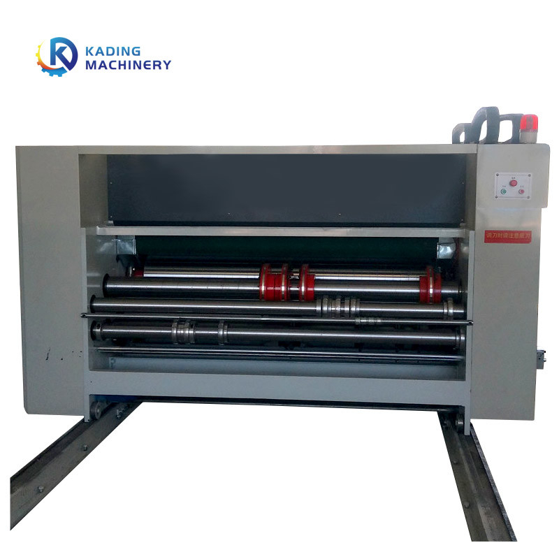 Fabricación de cajas flexográfica del cartón de Min Carton Printing Machine For de 120 PC con control del Plc