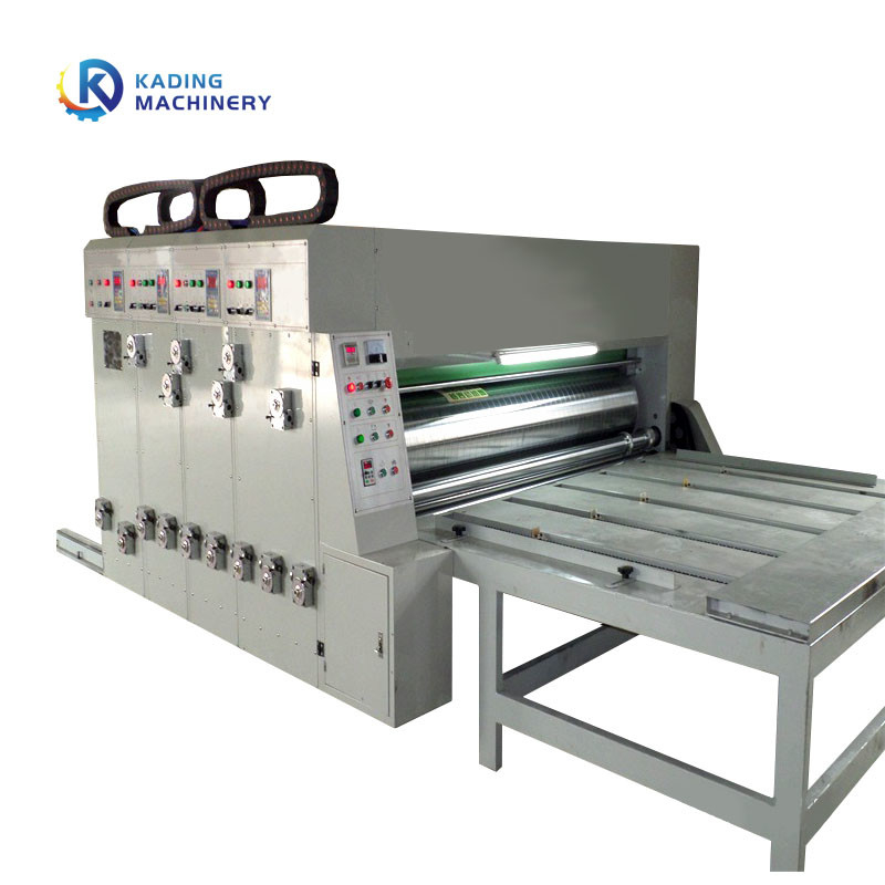 Impresora de cadena For Corrugated Paperboard del cartón de los colores del alimentador 6 y caja del cartón