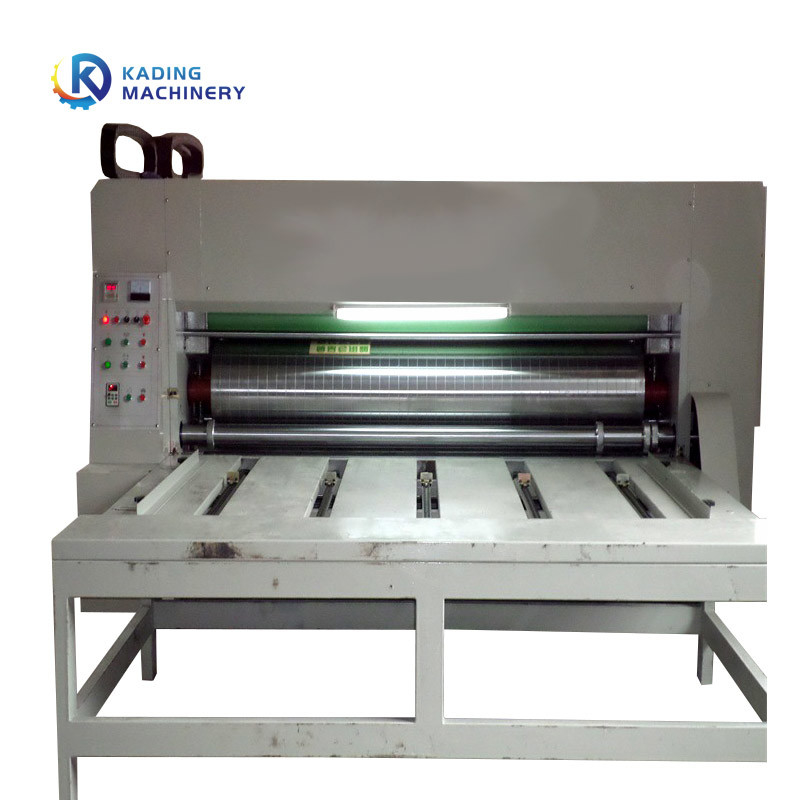 Máquina de impresión de cajas onduladas flexos de un solo color para cajas irregulares