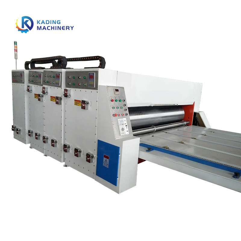 3 / 5 / 7 Máquina de impresión de cajas onduladas de capas para contenedores de cartón