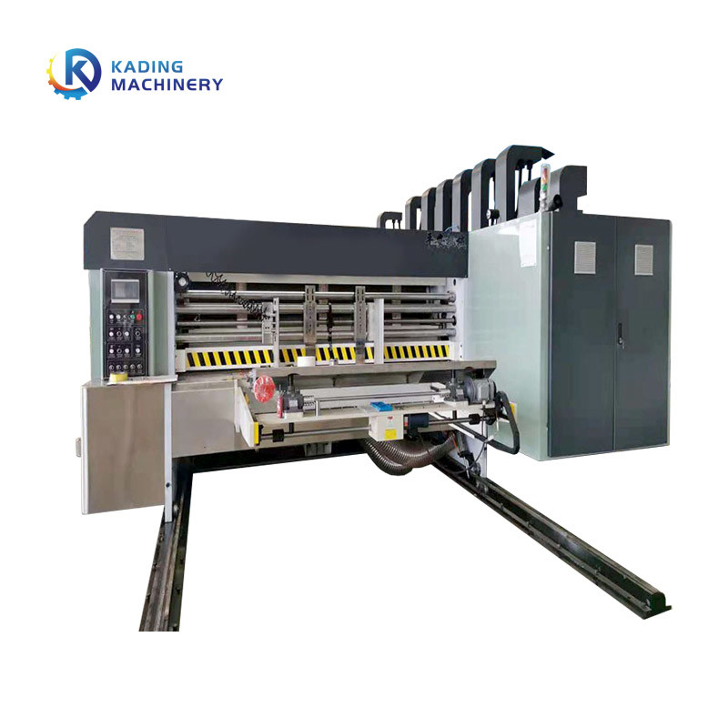 Impresoras de cartón totalmente automáticas, cortadoras de matrices para la fabricación de cajas de cartón ondulado