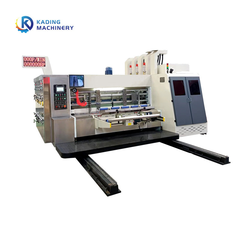 2.6m Transferencia al vacío máquina de impresión flexo corrugada cartón cortador de matriz