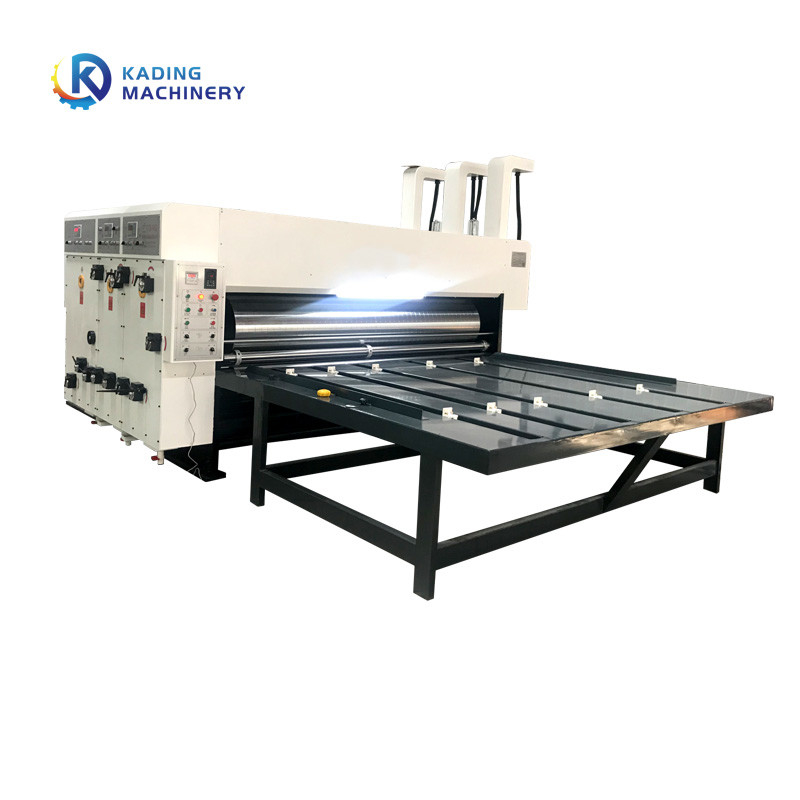 Máquina de impresión de cajas onduladas flexos de un solo color para cajas irregulares