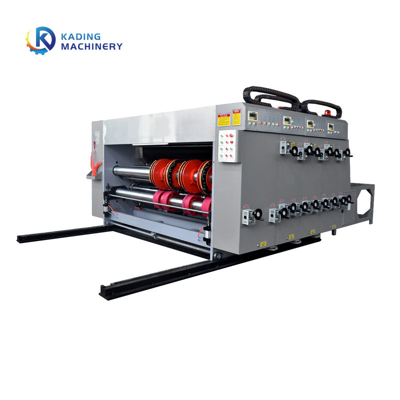 Máquina de impresión de caja corrugada de corte a presión de alta velocidad para 180 pcs/min