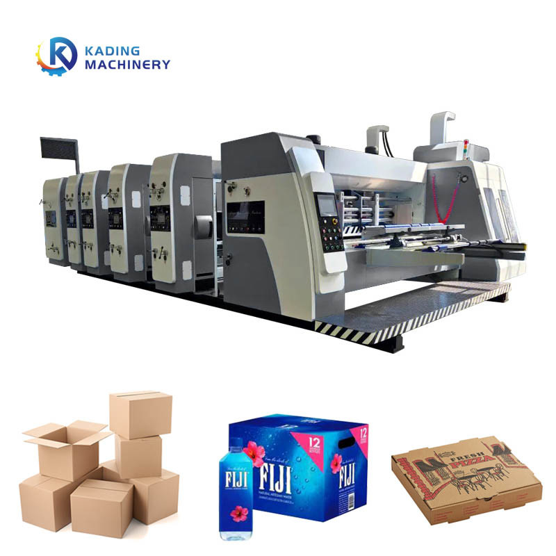 300pcs/min Impresión de ranuras de la máquina de corte a presión de color Alimentación automática personalizada