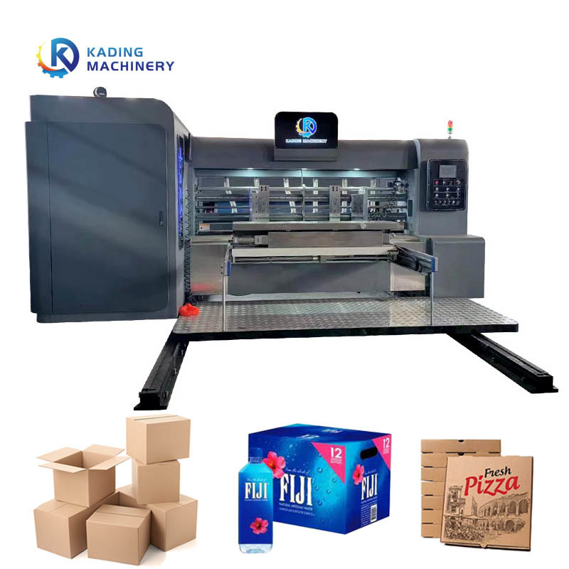Máquina de impresión de cartón totalmente automática de 2,6 m con impresora de tinta para cartón corrugado