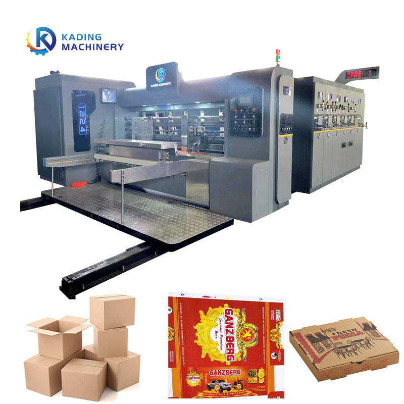 3 / 5 / 7 Máquina de impresión de cajas onduladas de capas para contenedores de cartón
