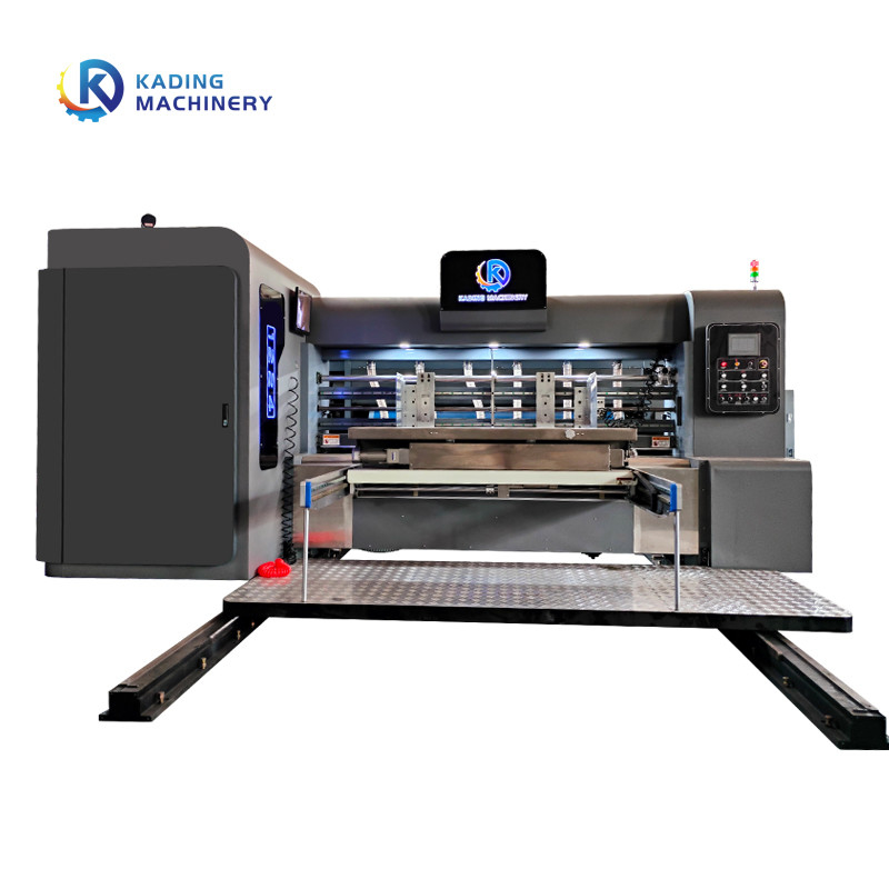 Máquina de impresión de caja flexo corrugada de 200 pcs / min Velocidad de trabajo