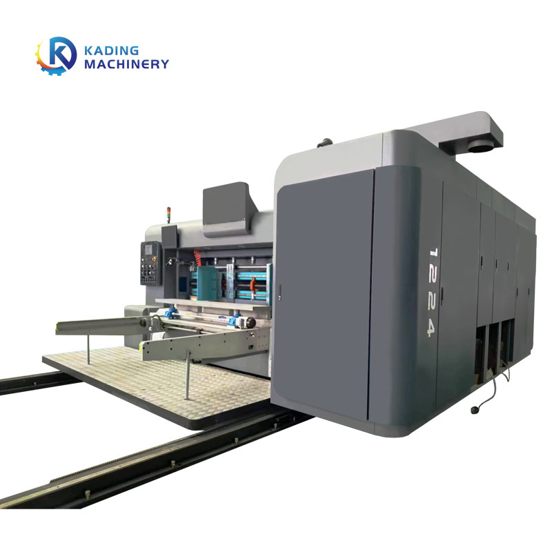 Máquina de impresión de cajas onduladas automática para la producción de cajas de cartón onduladas