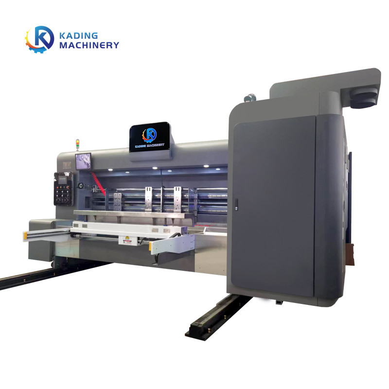 Máquina de impresión de cajas onduladas de tipo rotativo para la impresión de cajas multicolores