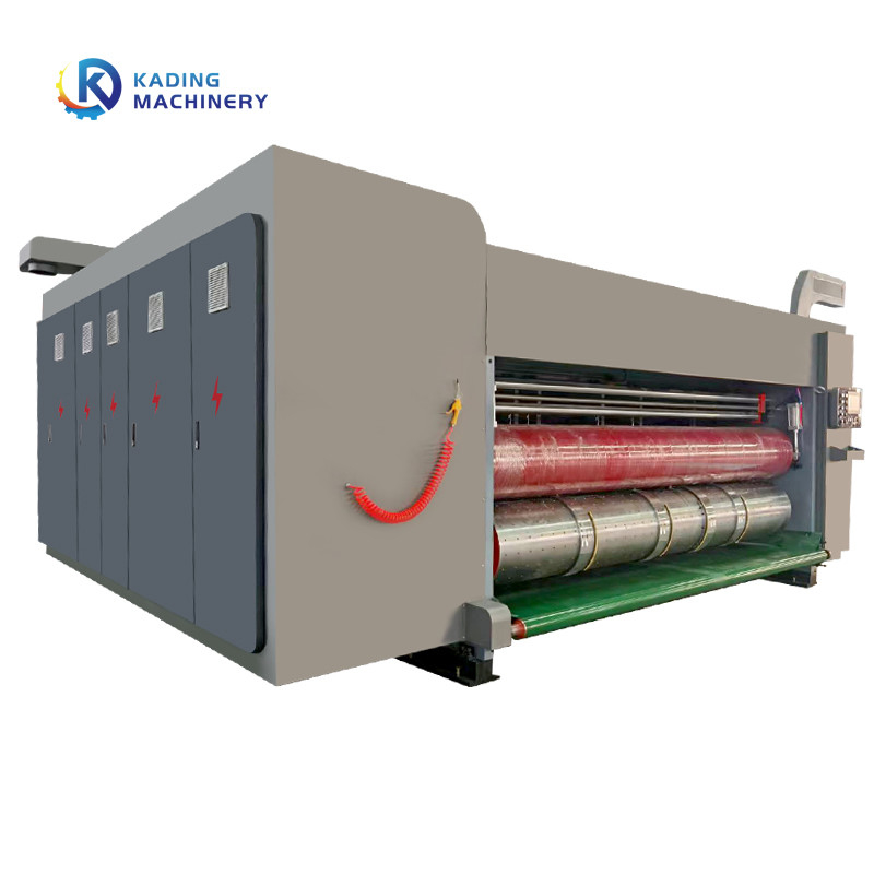 5 colores Flexo Impresión caja corrugada máquina de impresión para caja de cartón
